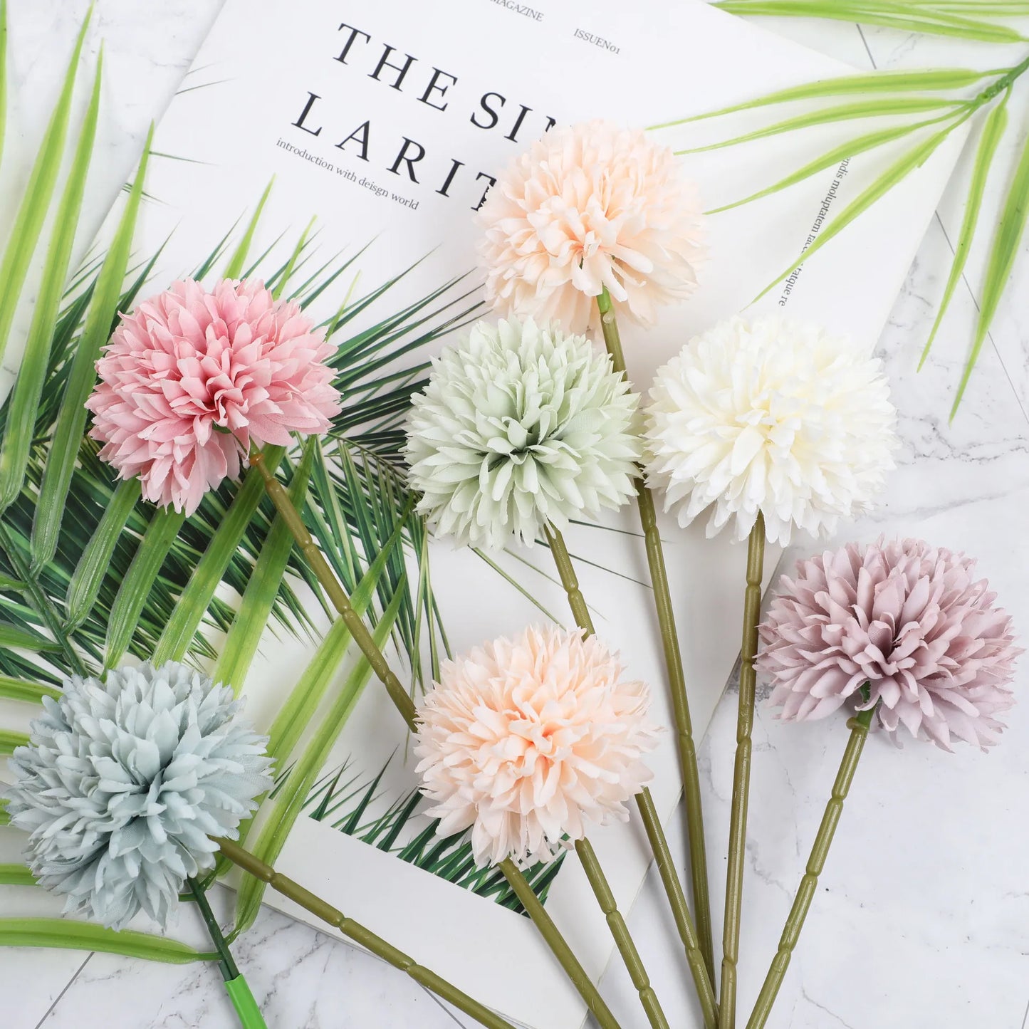 6 Silk Flower Bouquet