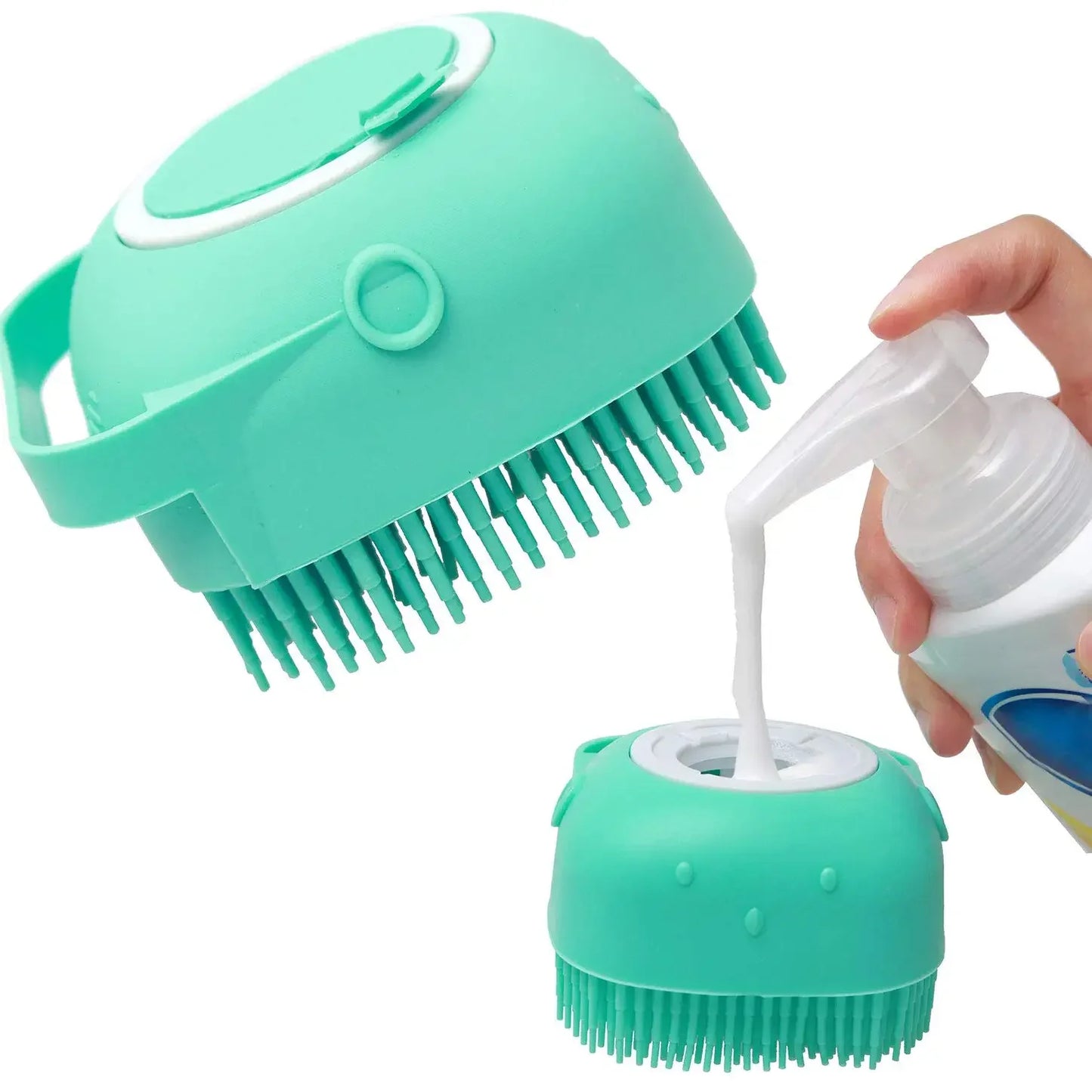 Pet Bathing Massage Brush Comb