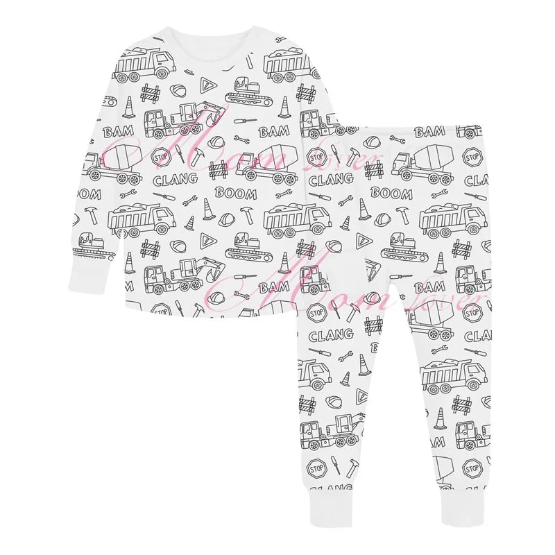 DIY Kids Sketch PJs