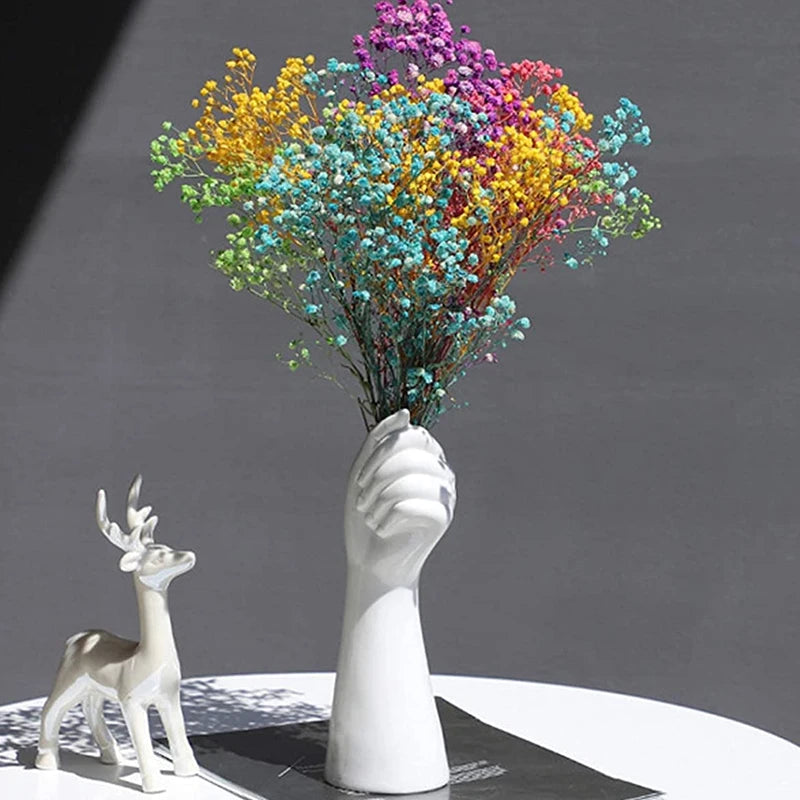 Nordic Style Ceramic Modern Hand Vase