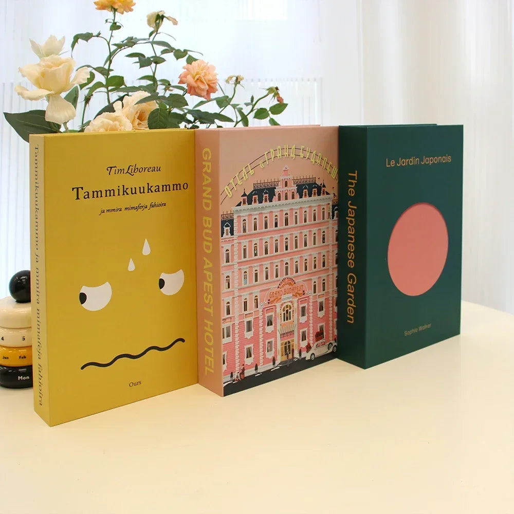 3pc Fashion Faux Coffee Table Books