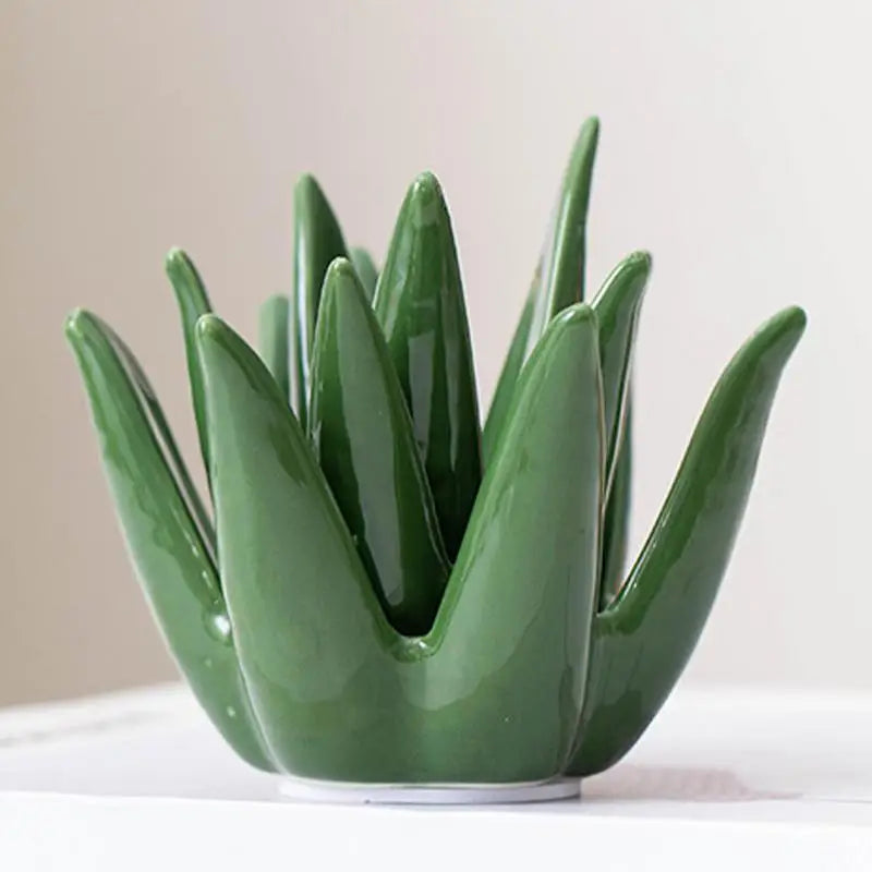 Ceramic Cactus Ring Tray