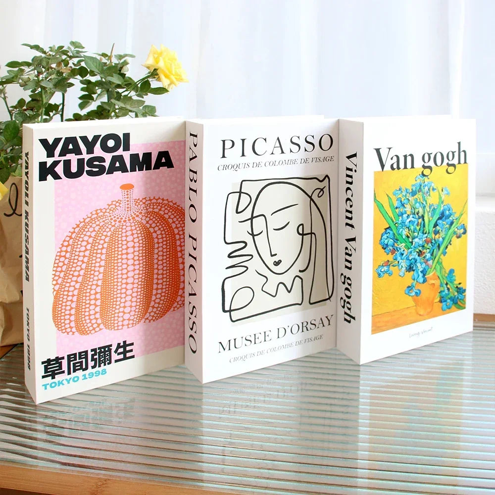 3pc Fashion Faux Coffee Table Books
