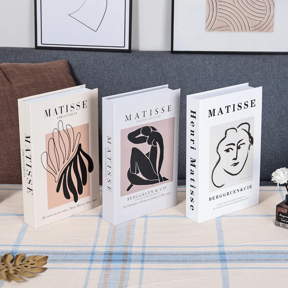 3pc Fashion Faux Coffee Table Books