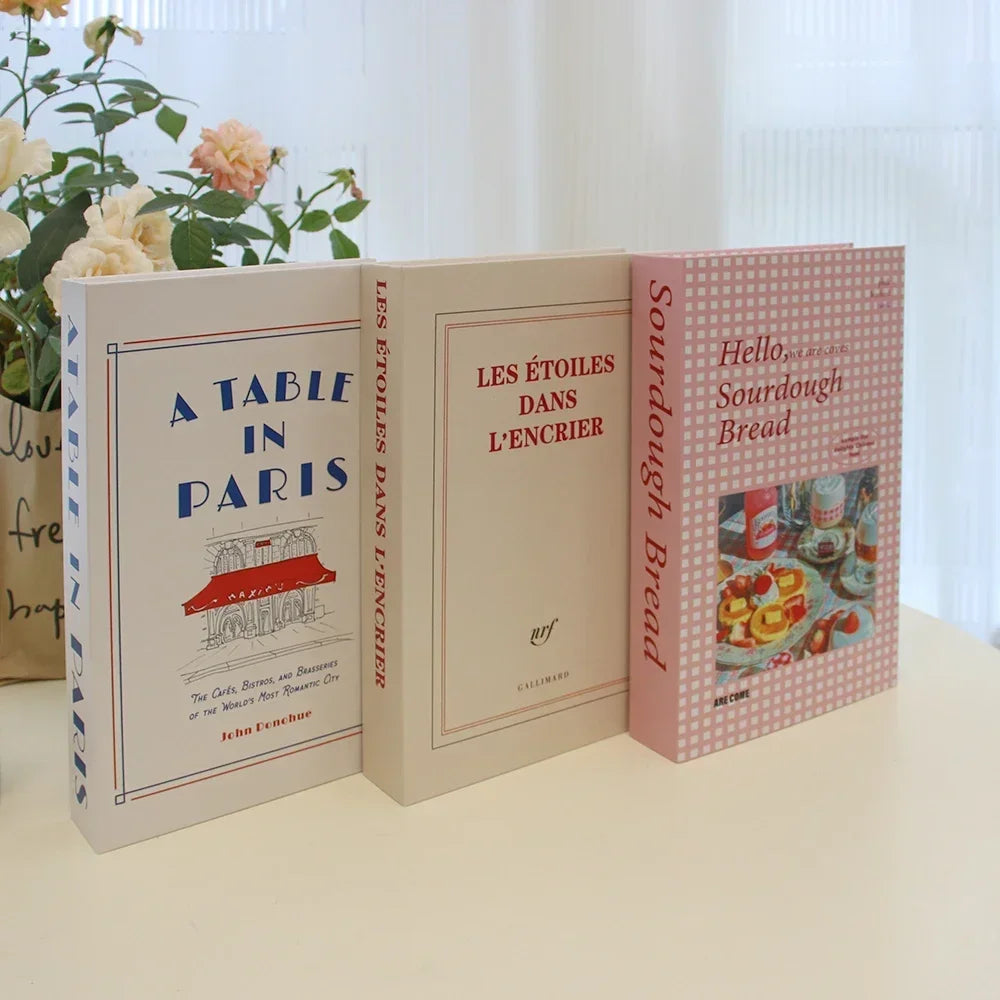 3pc Fashion Faux Coffee Table Books
