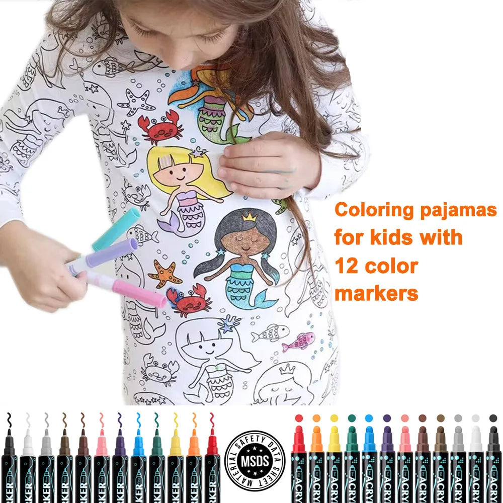 DIY Kids Sketch PJs