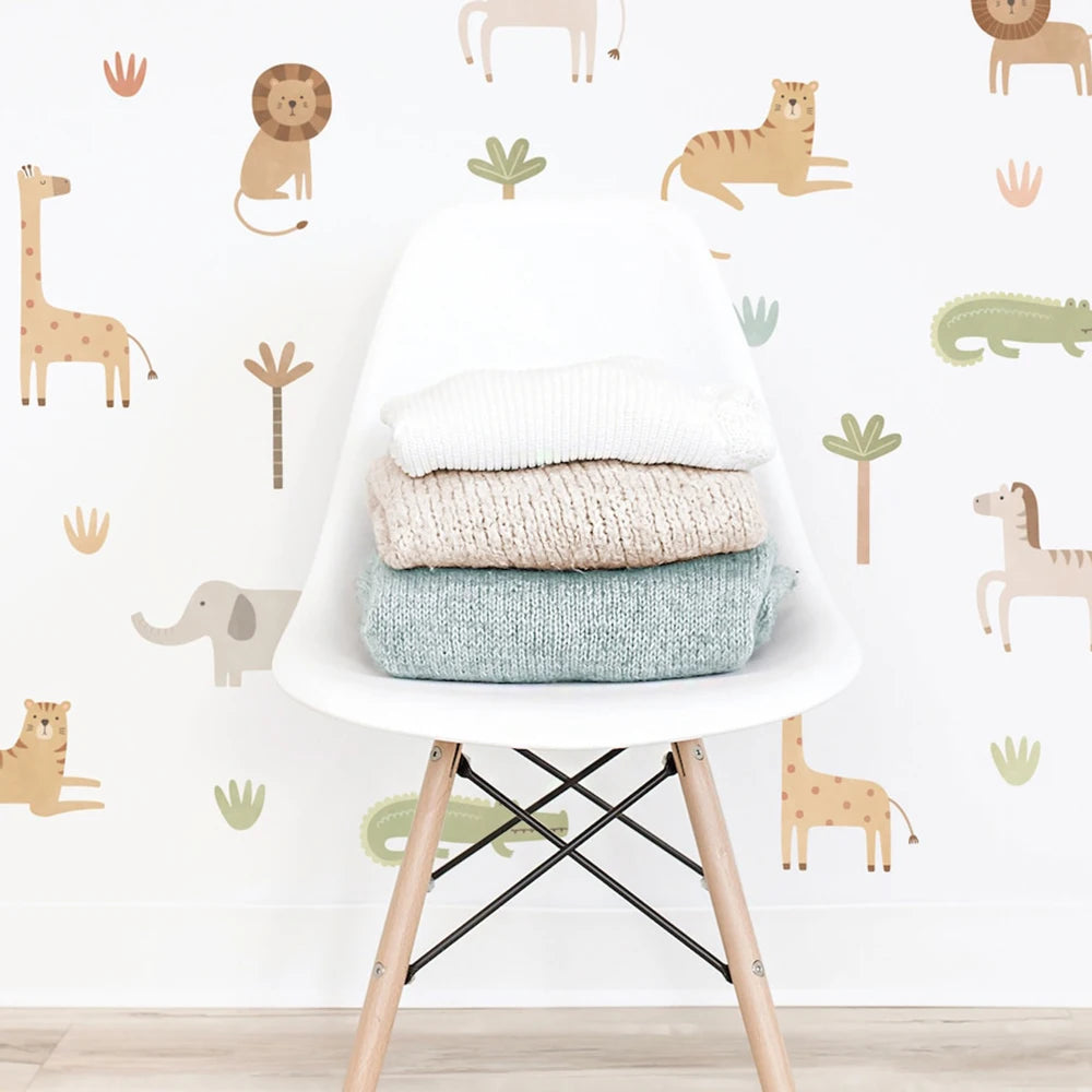 Safari Animals Wall Decals
