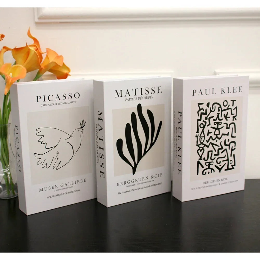 3pc Fashion Faux Coffee Table Books