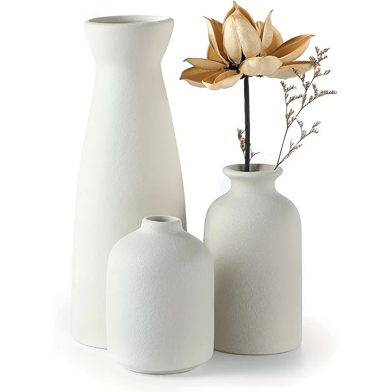 Ceramic Vase 3pc Set