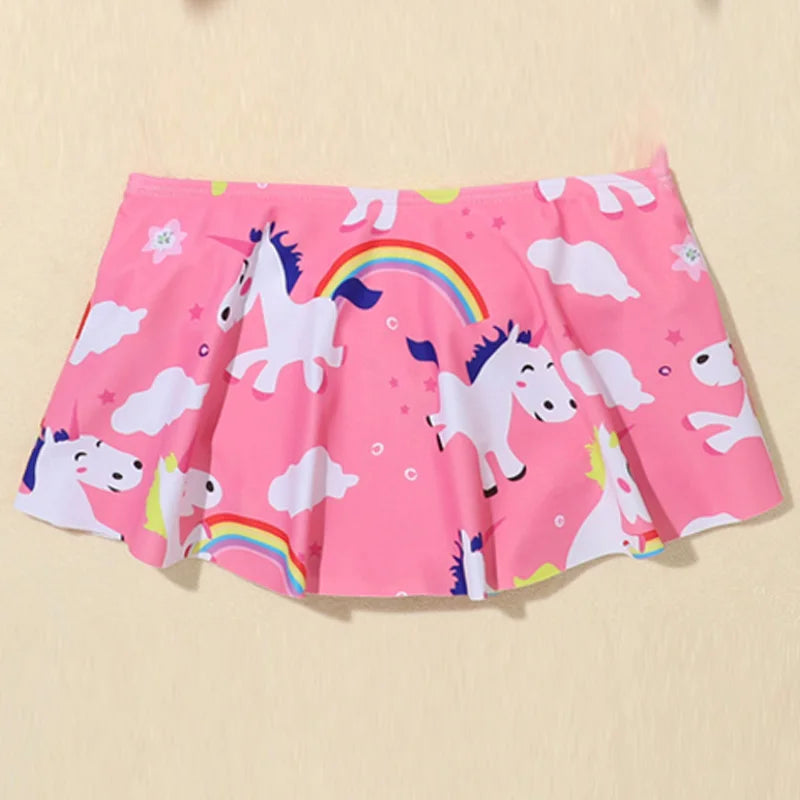 Girls Unicorn Buoyancy Swimsuit