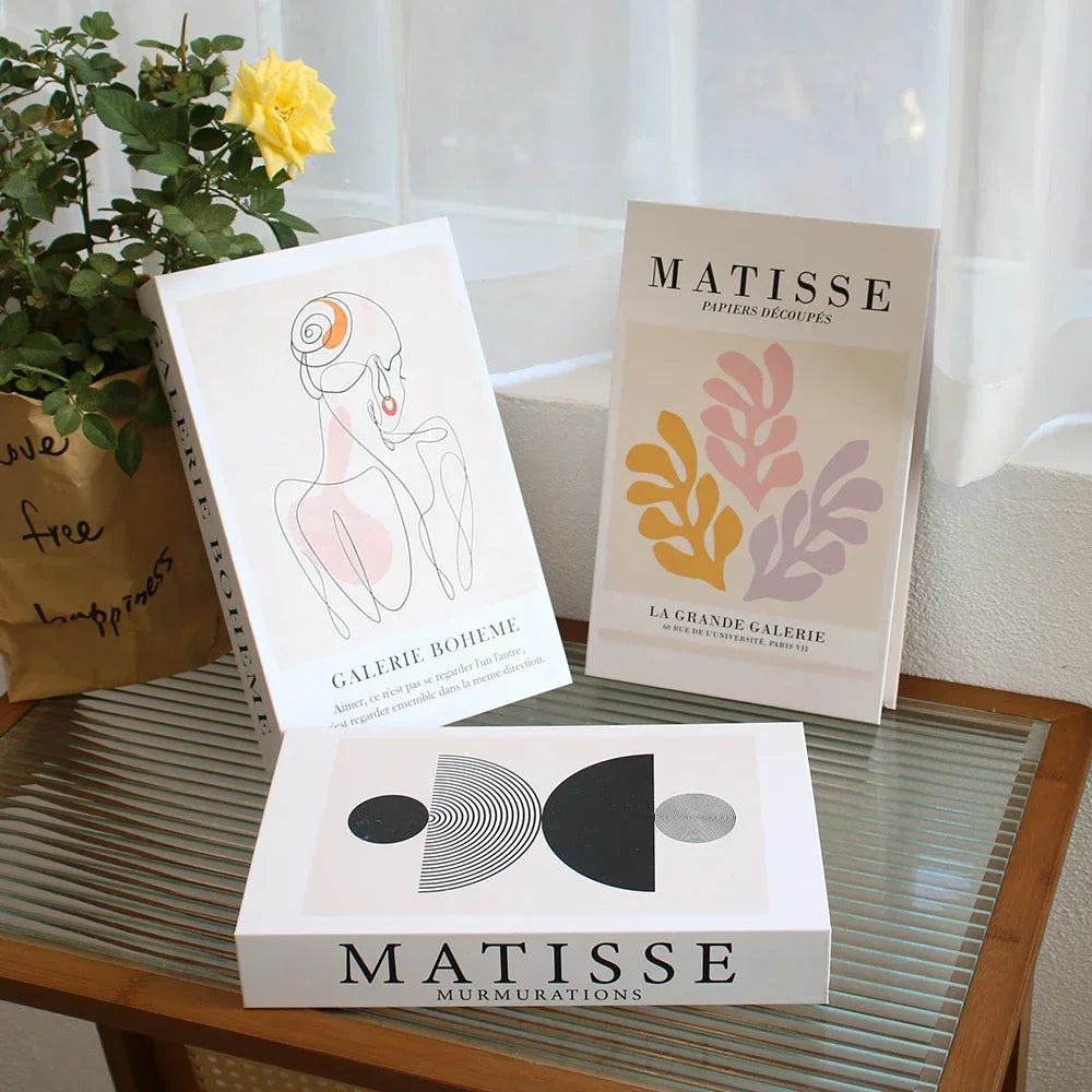 3pc Fashion Faux Coffee Table Books