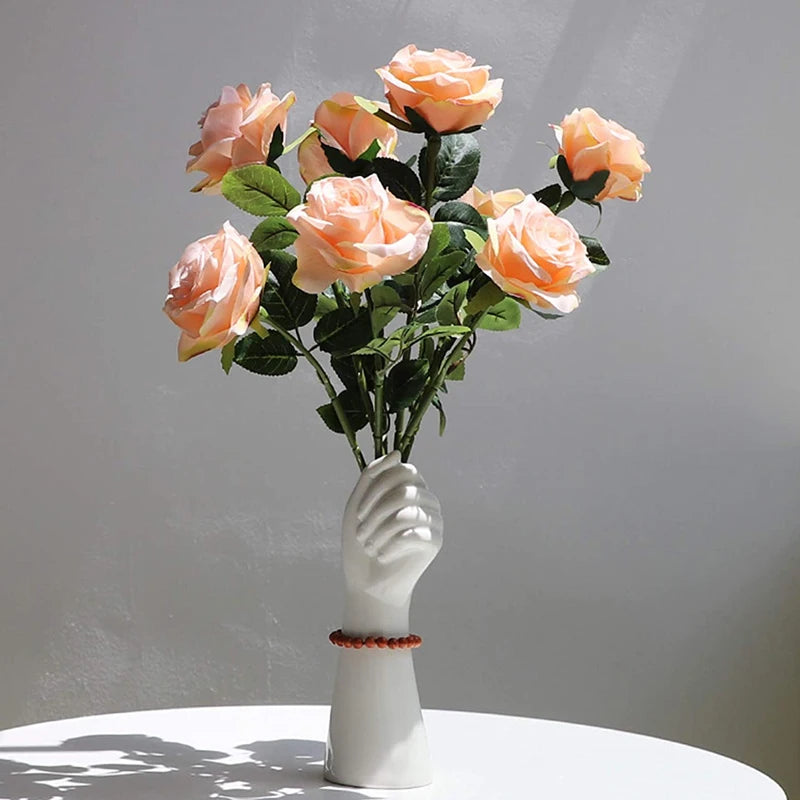 Nordic Style Ceramic Modern Hand Vase