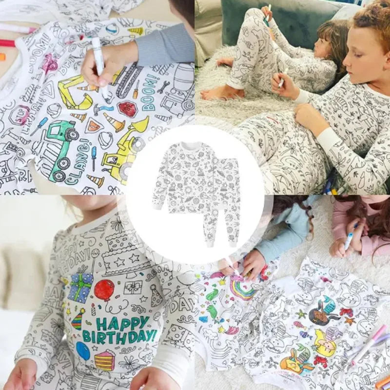 DIY Kids Sketch PJs