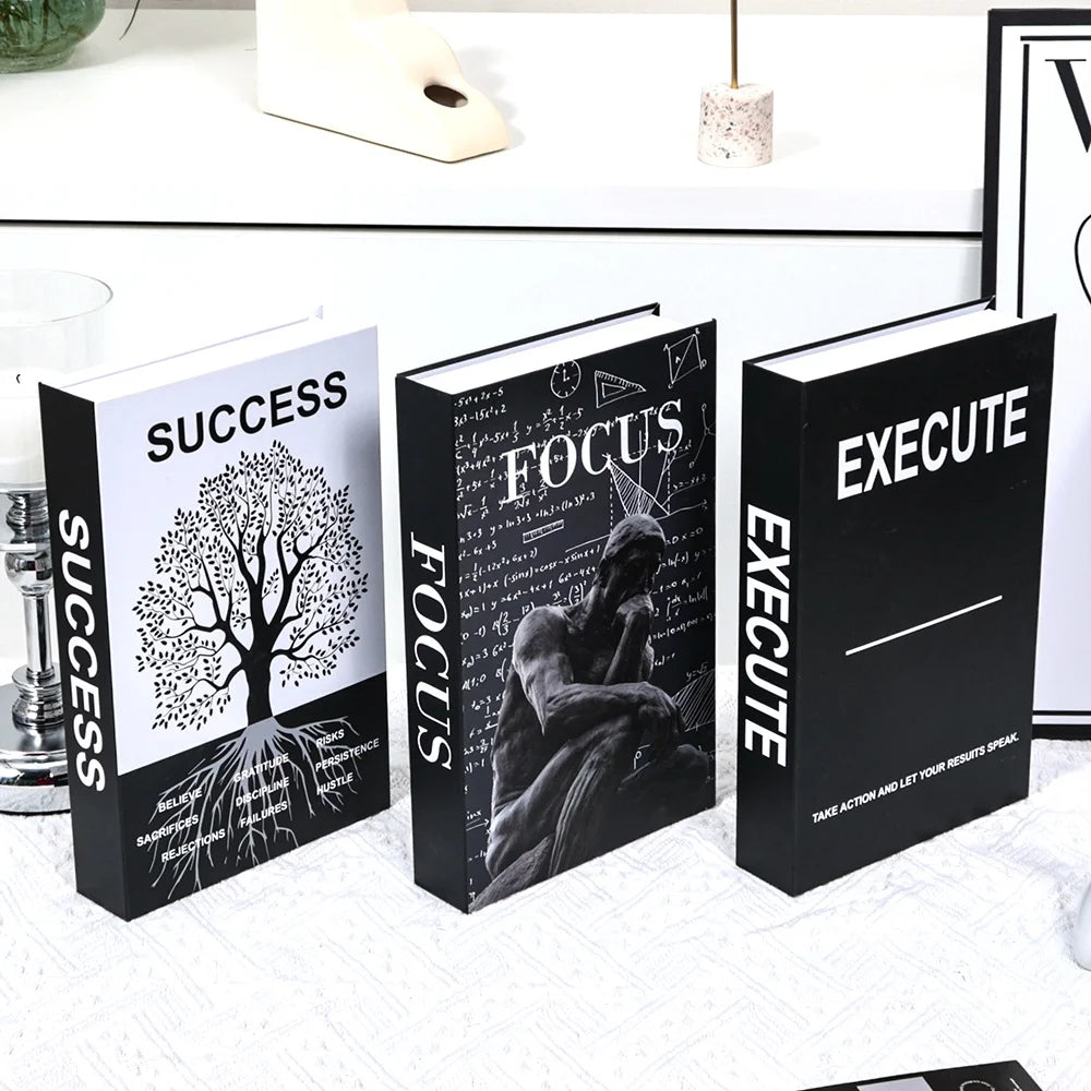 3pc Fashion Faux Coffee Table Books