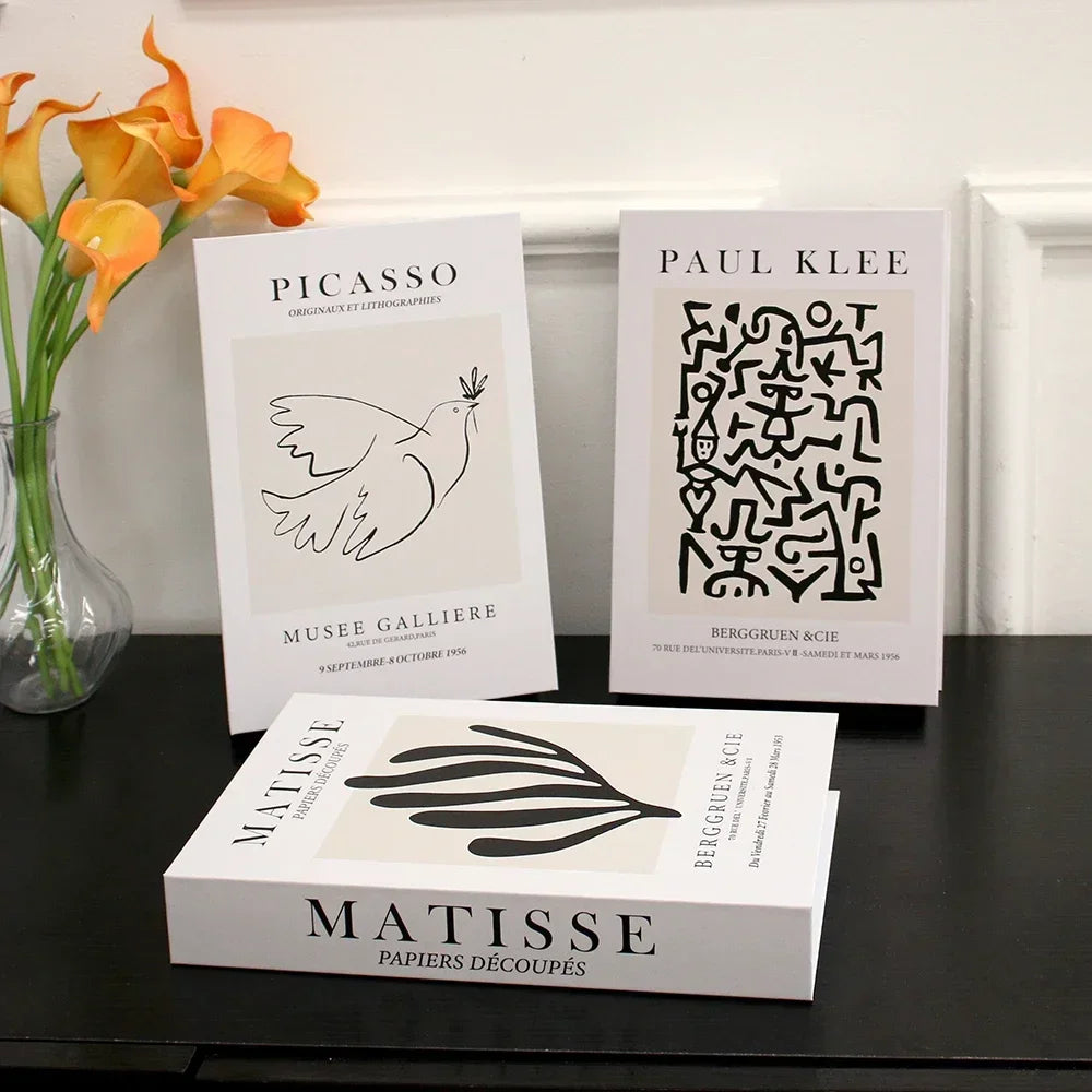 3pc Fashion Faux Coffee Table Books