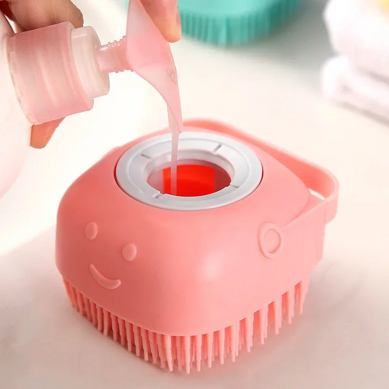 Pet Bathing Massage Brush Comb