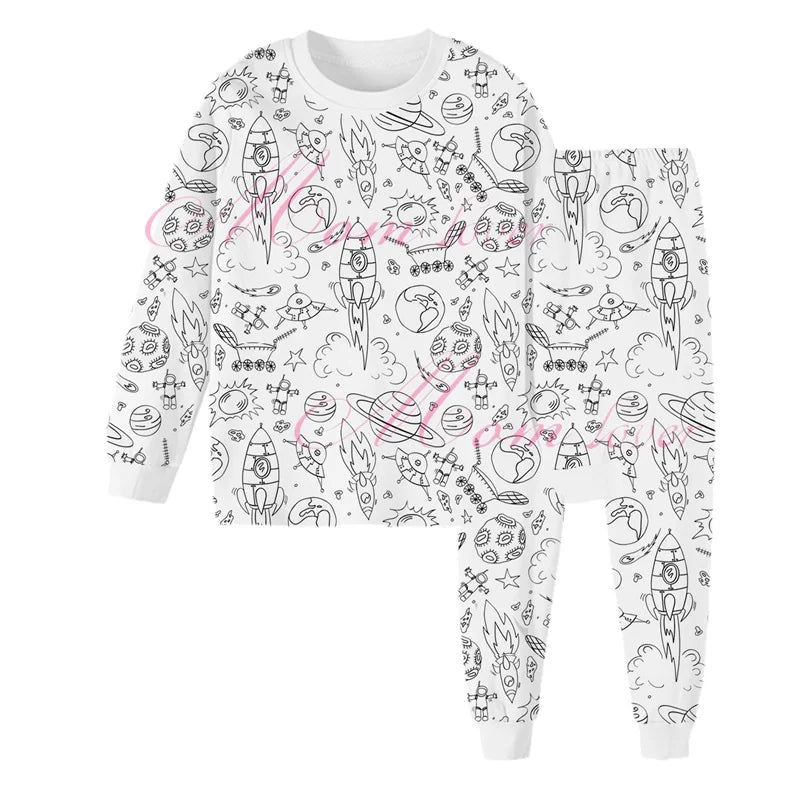 DIY Kids Sketch PJs