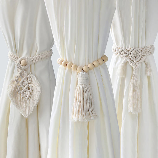 Boho Decorative Curtain Tie backs