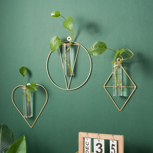 Geometrical Wall Vase