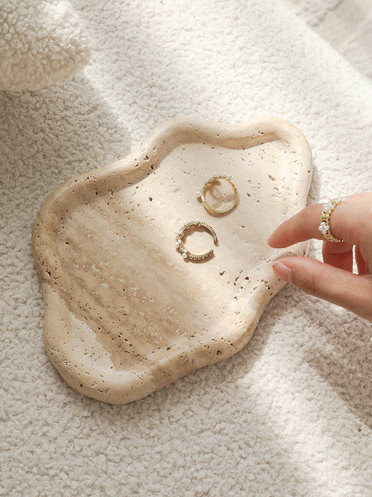 Nordic Cave Stone Jewelry Tray