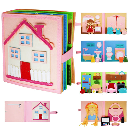 Toddler Montessori 3D Busy Book