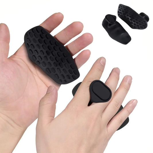 Anti Slip Weight Lifting Grips Pull Ups Gym Training Unisex Ergonomic Rubber Hand Protector Strengthener Handle Gloves