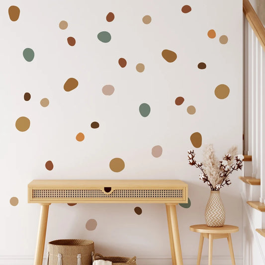 Boho Nursery Polka Dot Decals