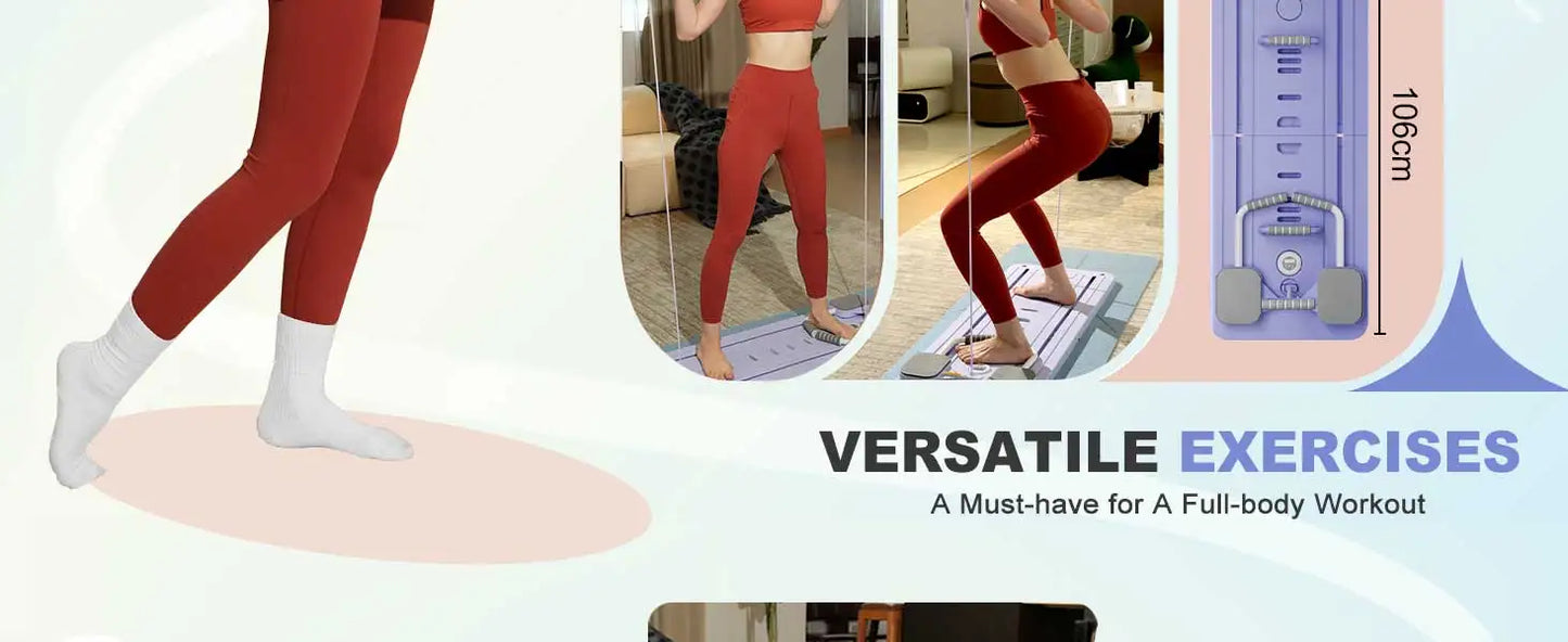 Multifunctional Pilates Reformer Board