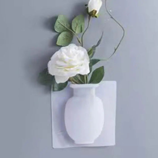 Silicone Window/Wall Vase