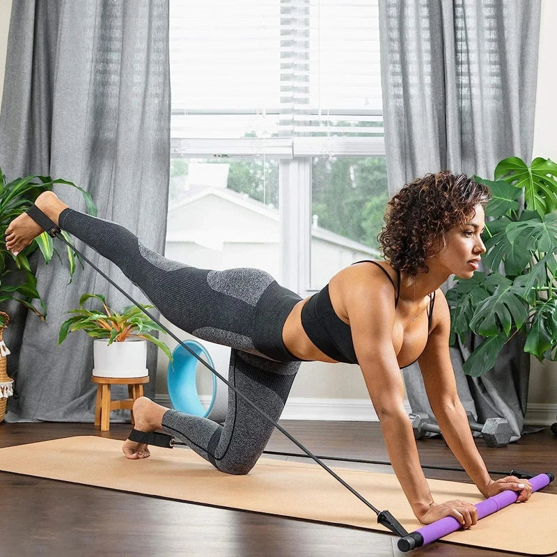 Multifunctional Pilates Bar Combination Stretching Belt